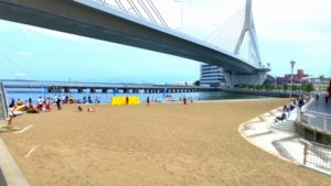 青森駅から実質0分で行けるビーチが出来た!?|カヤック体験も!